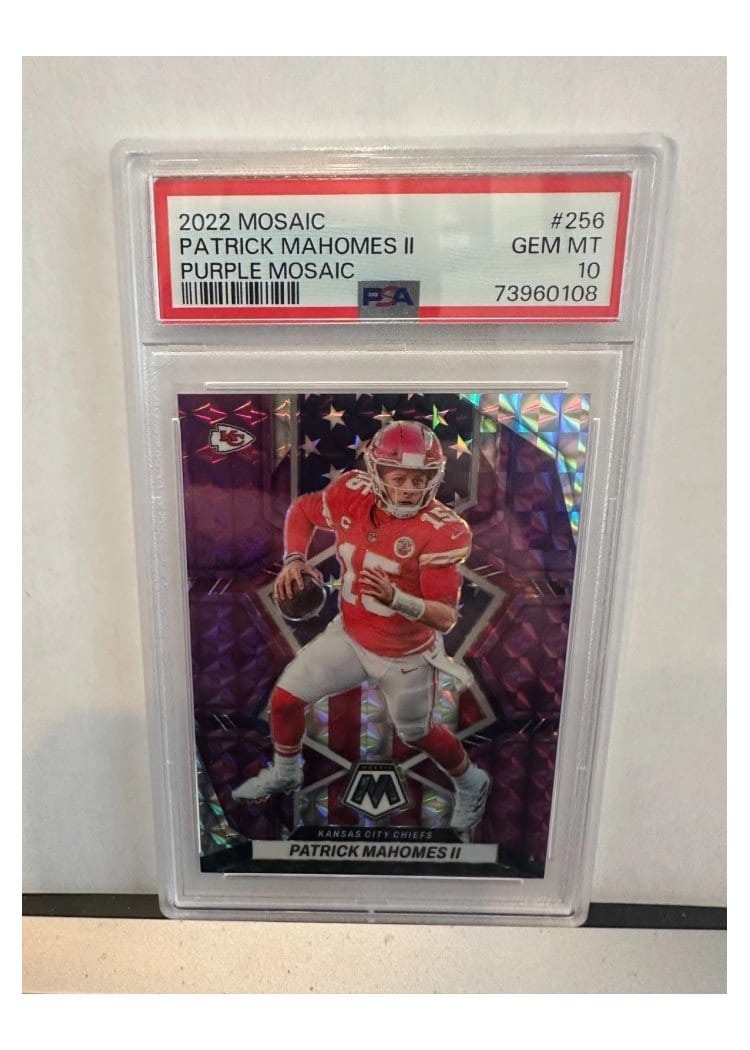 2022 Panini Mosaic Base Set Patrick Mahomes II #256 card