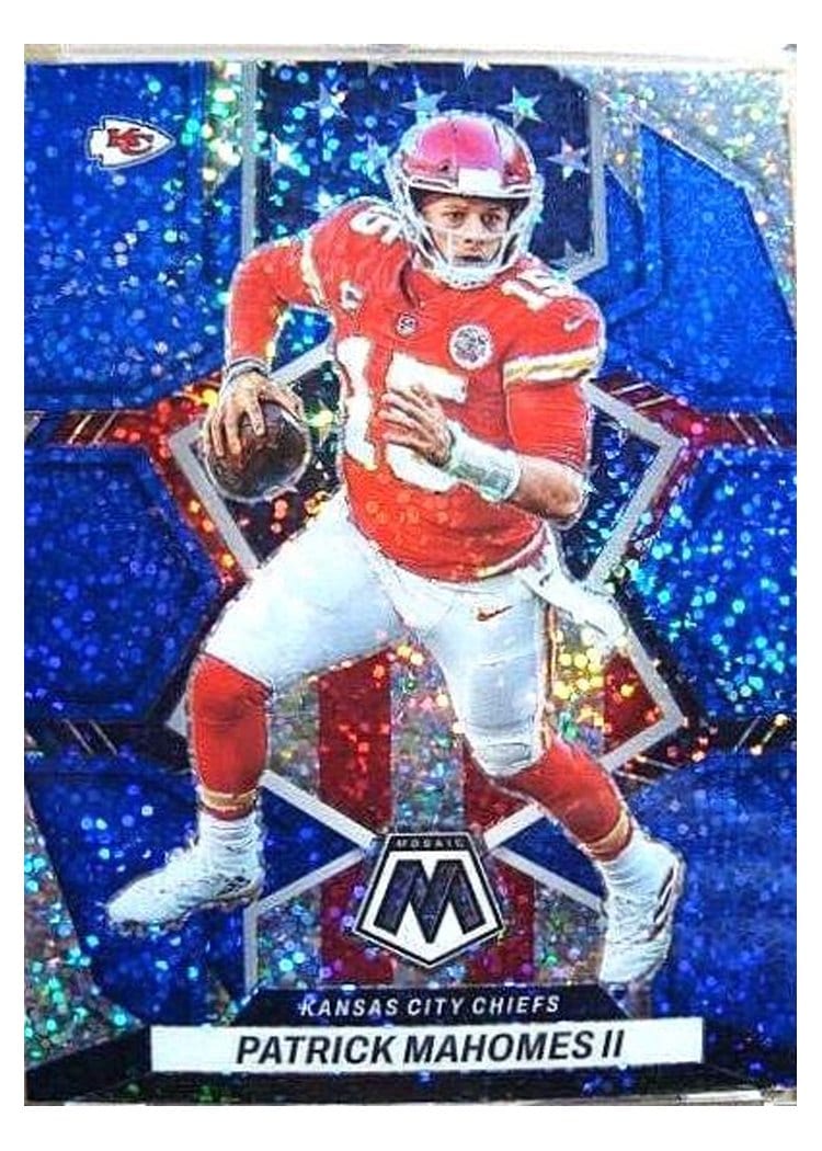 2022 Panini Mosaic Base Set Patrick Mahomes II #256 card