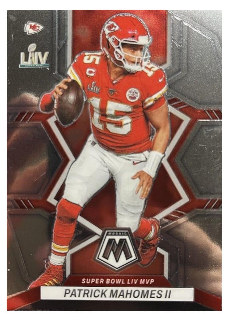 2022 Panini Mosaic Base Set Patrick Mahomes II #293 card