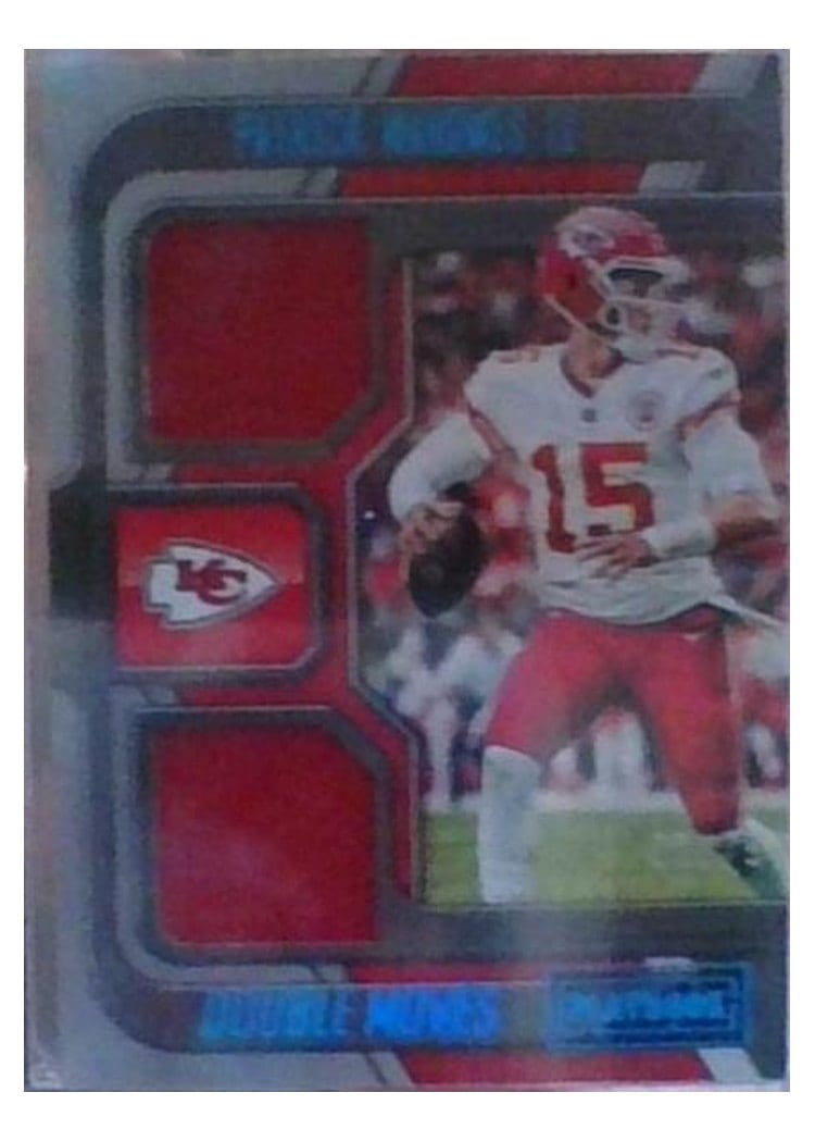 2022 Panini Playbook Double Moves Patrick Mahomes II #DM-2 card