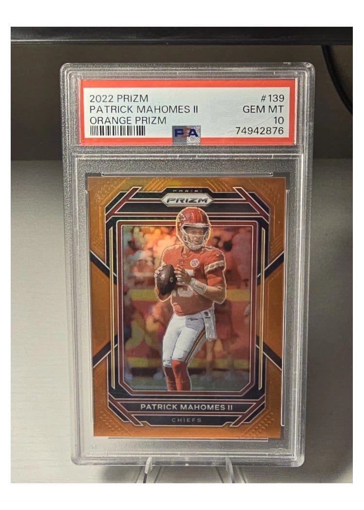 2022 Panini Prizm Base Set Patrick Mahomes II #139 card