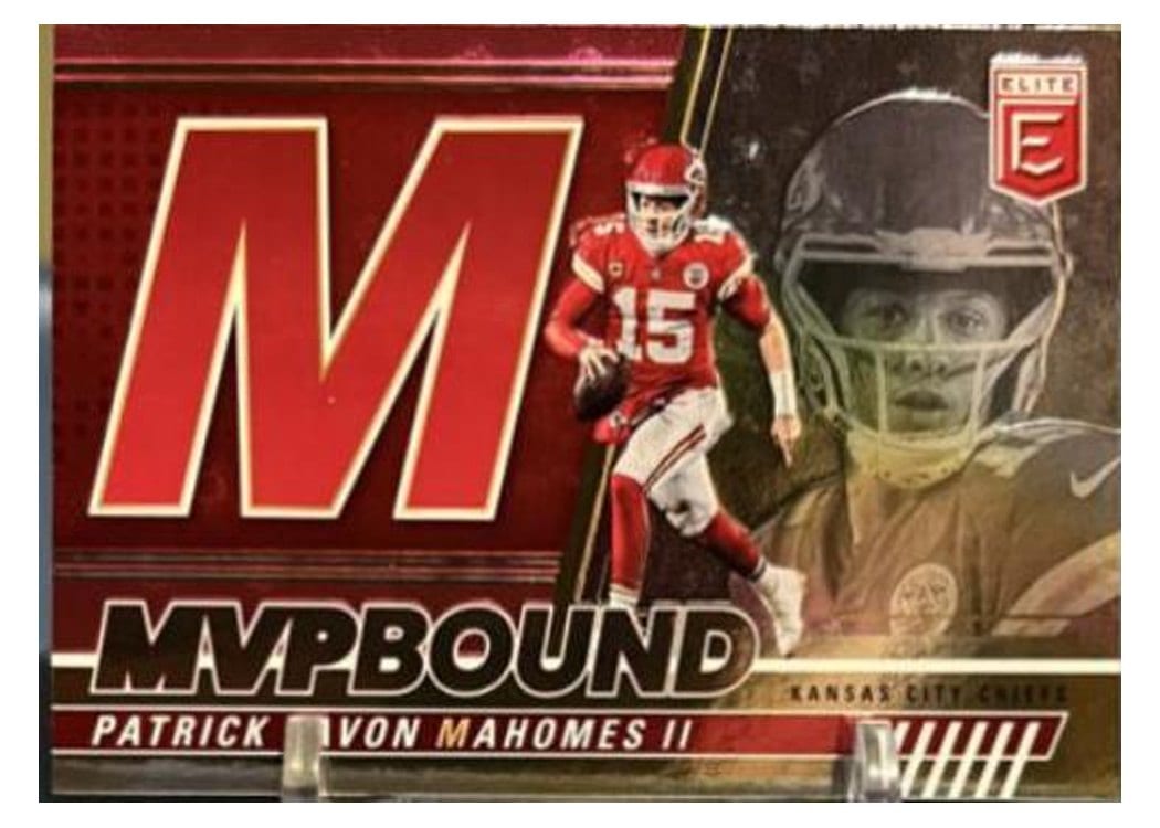 2023 Donruss Elite MVPBound Patrick Mahomes II #MVP-PM13 card