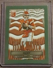 2023 Donruss Elite Title Waves Patrick Mahomes II #TW-1 card