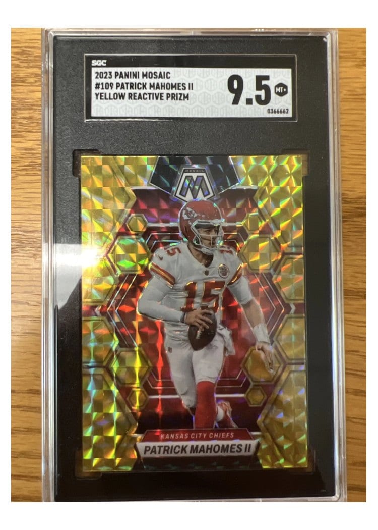 2023 Panini Mosaic Base Set Patrick Mahomes II #109 card