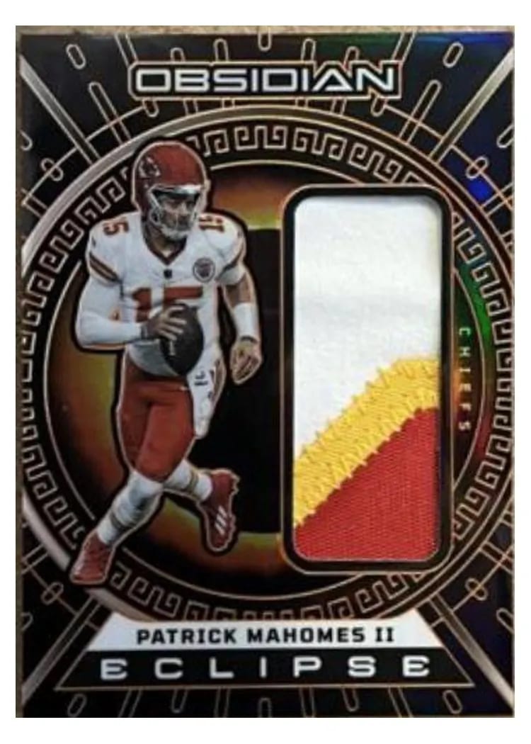 2023 Panini Obsidian Eclipse Patrick Mahomes II #ECL-PMA card