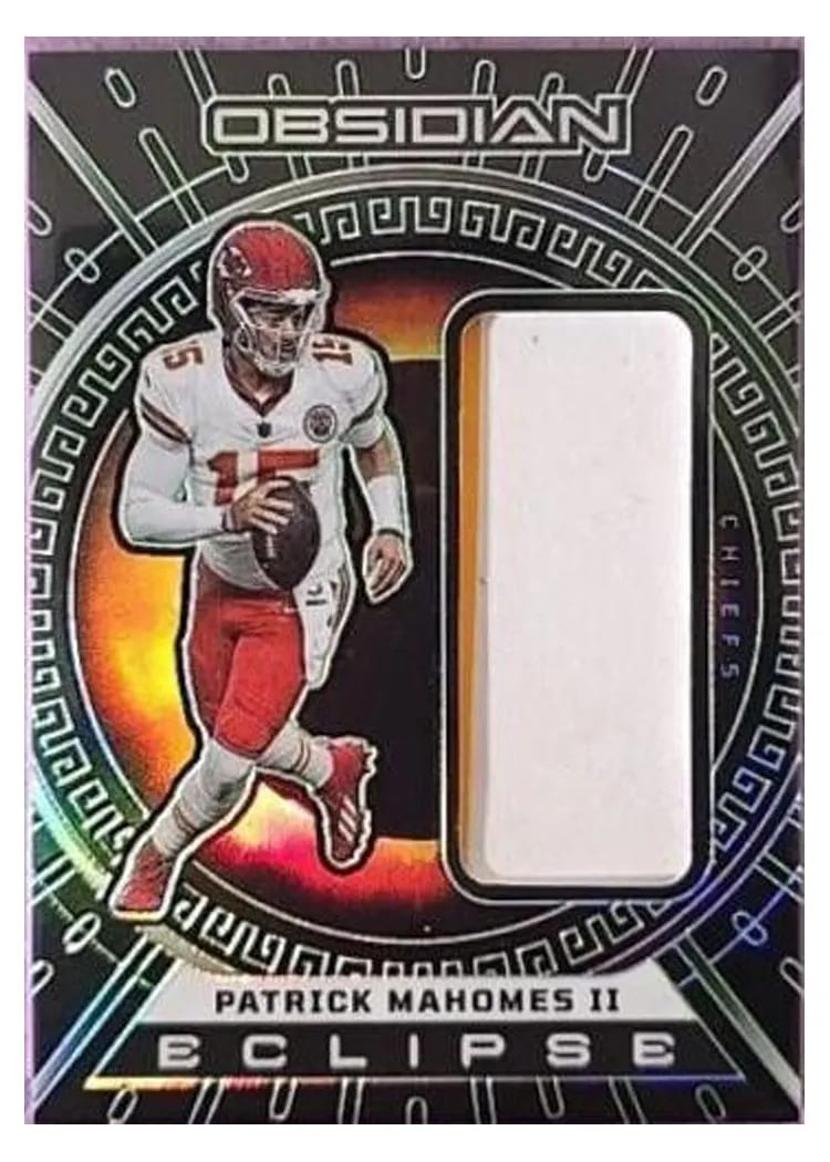 2023 Panini Obsidian Eclipse Patrick Mahomes II #ECL-PMA card