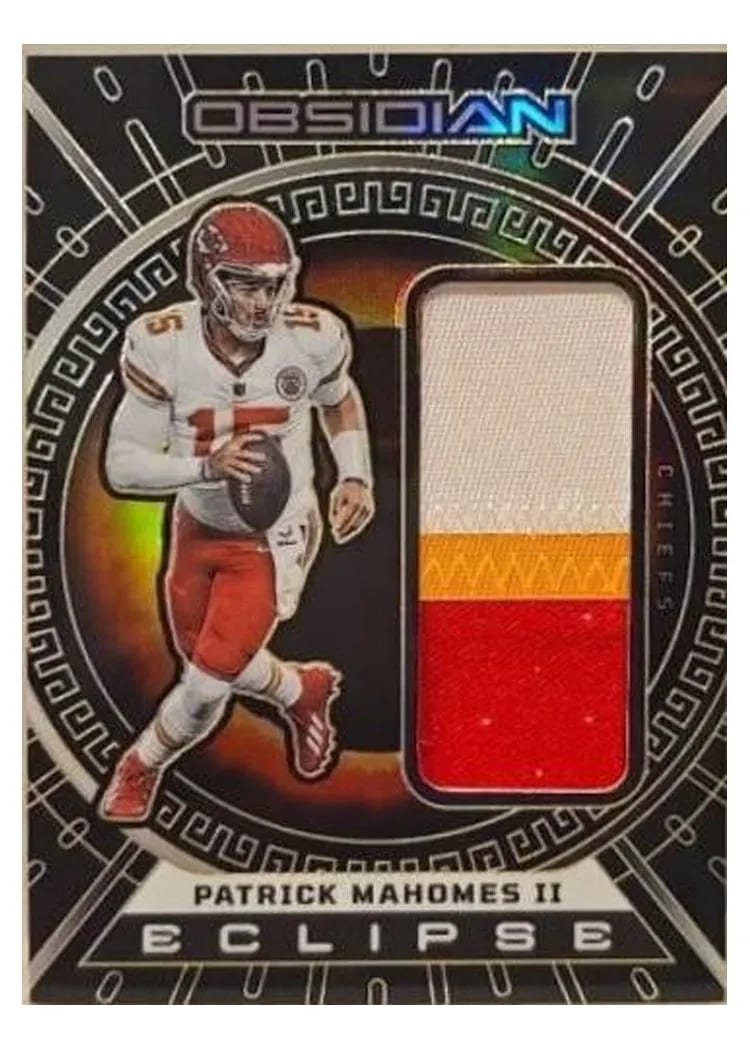 2023 Panini Obsidian Eclipse Patrick Mahomes II #ECL-PMA card