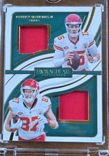 2024 Panini Immaculate Collection Immaculate Numbers Memorabilia Patrick Mahomes II #1 card