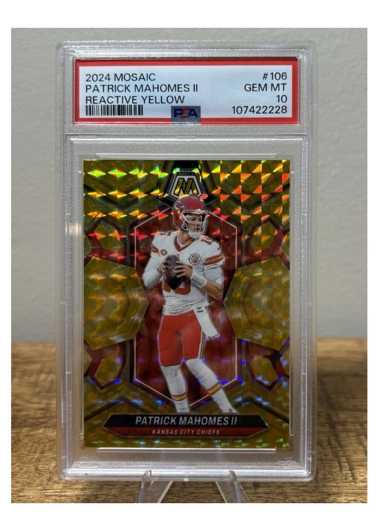 2024 Panini Mosaic Base Set Patrick Mahomes II #106 card