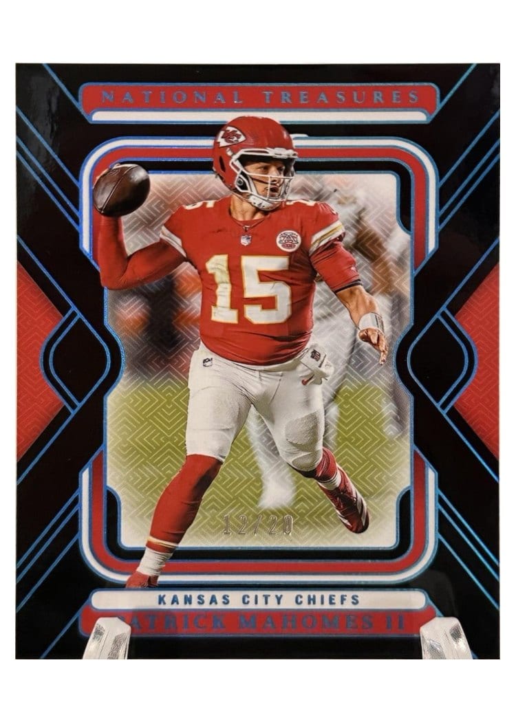 2024 Panini National Treasures Base Set Patrick Mahomes II #48 card