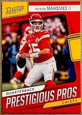 2024 Panini Prestige Prestigious Pros Patrick Mahomes II #PP-PMS card