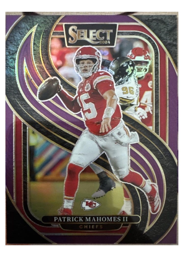 2024 Panini Select Base Set Patrick Mahomes II #120 card