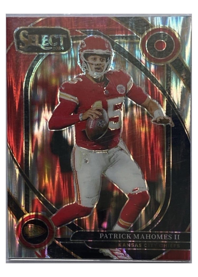 2024 Panini Select Base Set Patrick Mahomes II Black Mojo #223 card