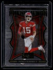 2024 Panini Select Phenomenon Patrick Mahomes II #17 card