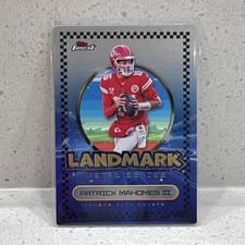 2025 Finest Landmark Metal Series Patrick Mahomes II #LMS-8 card