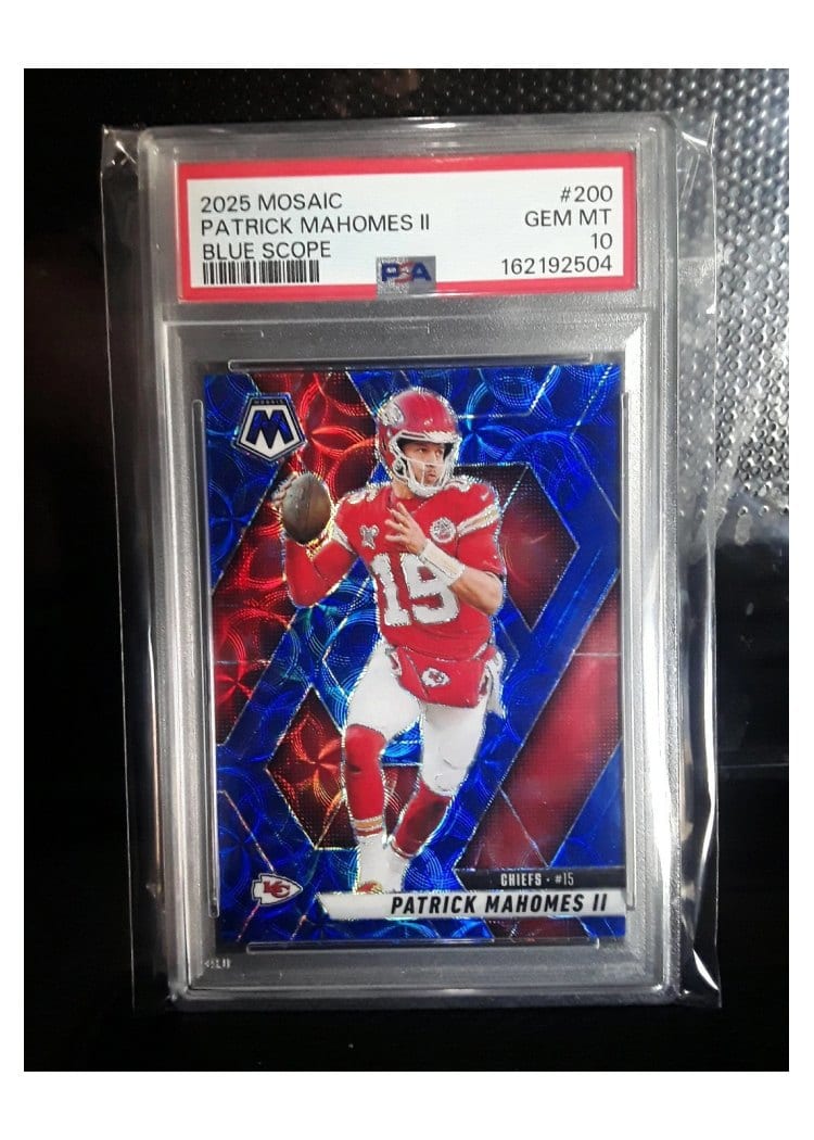 2025 Panini Mosaic Patrick Mahomes II #200 card