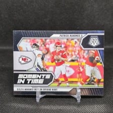 2025 Panini Mosaic Moments in Time Patrick Mahomes II #7 card