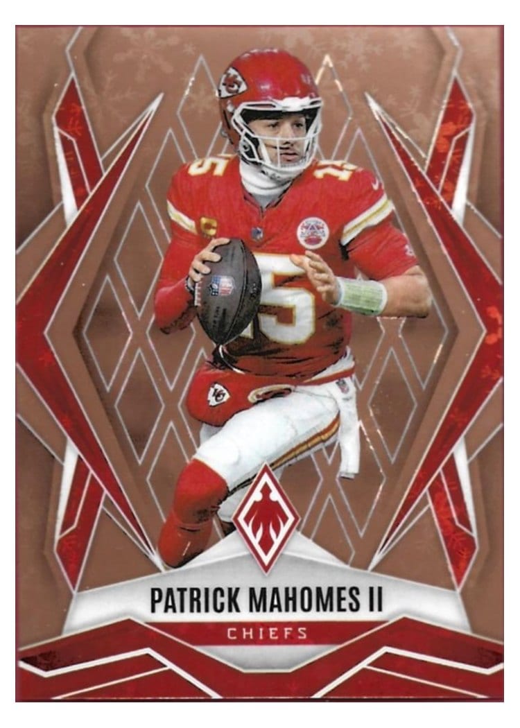 2025 Panini Phoenix Patrick Mahomes II Bronze Winter #1 card