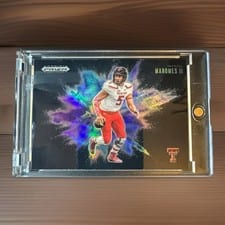 2025 Panini Prizm Draft Picks Black Color Blast Patrick Mahomes II #23