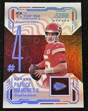 2025 Score Top 100 Patrick Mahomes II #4