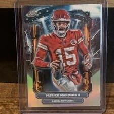2025 Topps Cosmic Chrome Extraterrestrial Talent Patrick Mahomes II #ET-9