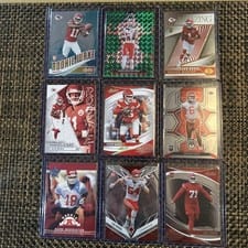 2024 Panini Prizm Dual Color Blast Patrick Mahomes II / Xavier Worthy #6 card