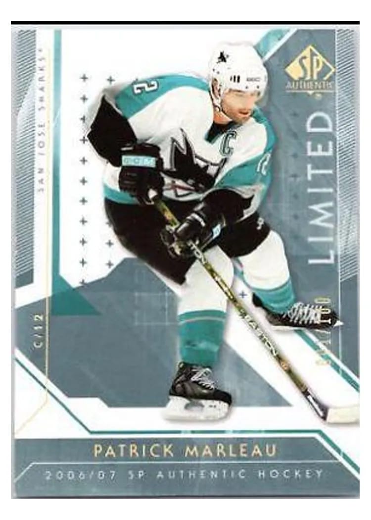 2006 SP Authentic Patrick Marleau #17 card
