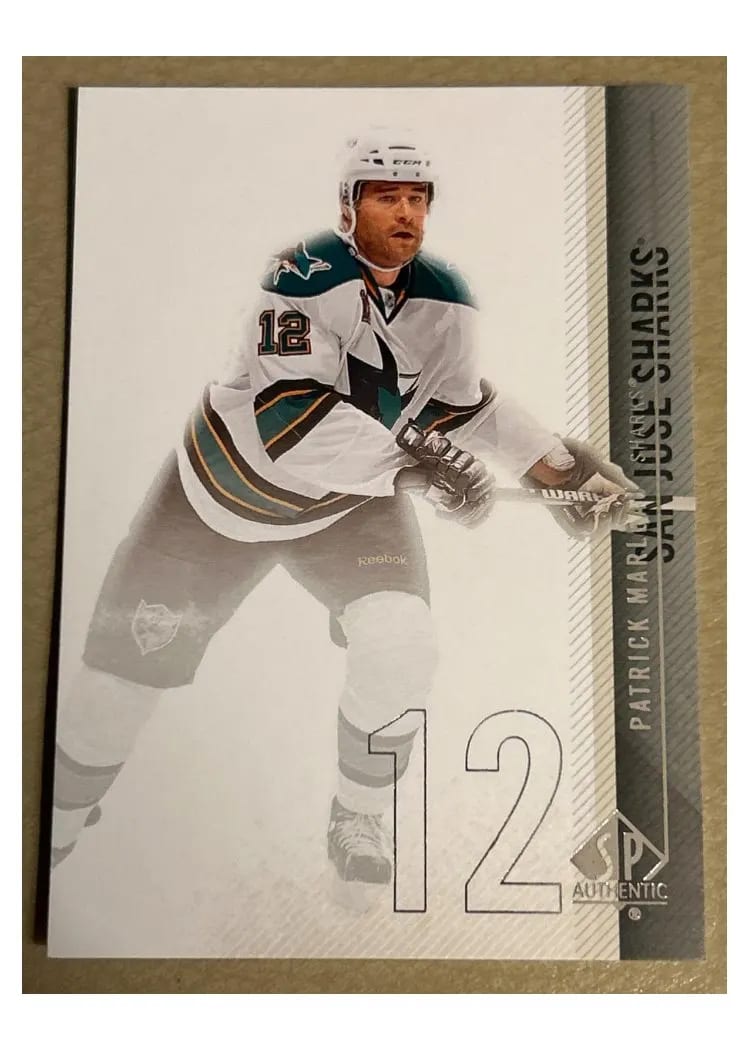 2010 SP Authentic Patrick Marleau #116 card