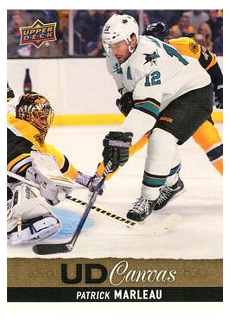 2013 Upper Deck Canvas Patrick Marleau #C203 card