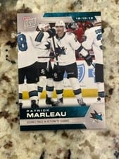2019 Topps Now NHL Stickers Patrick Marleau #12