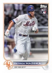 2022 Topps Mini Base Set Patrick Mazeika #166 card