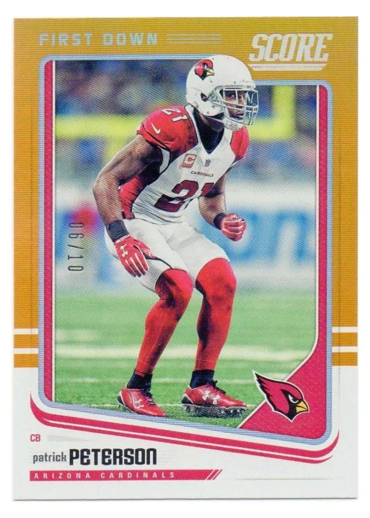 2018 Score Base Set Patrick Peterson #7 card
