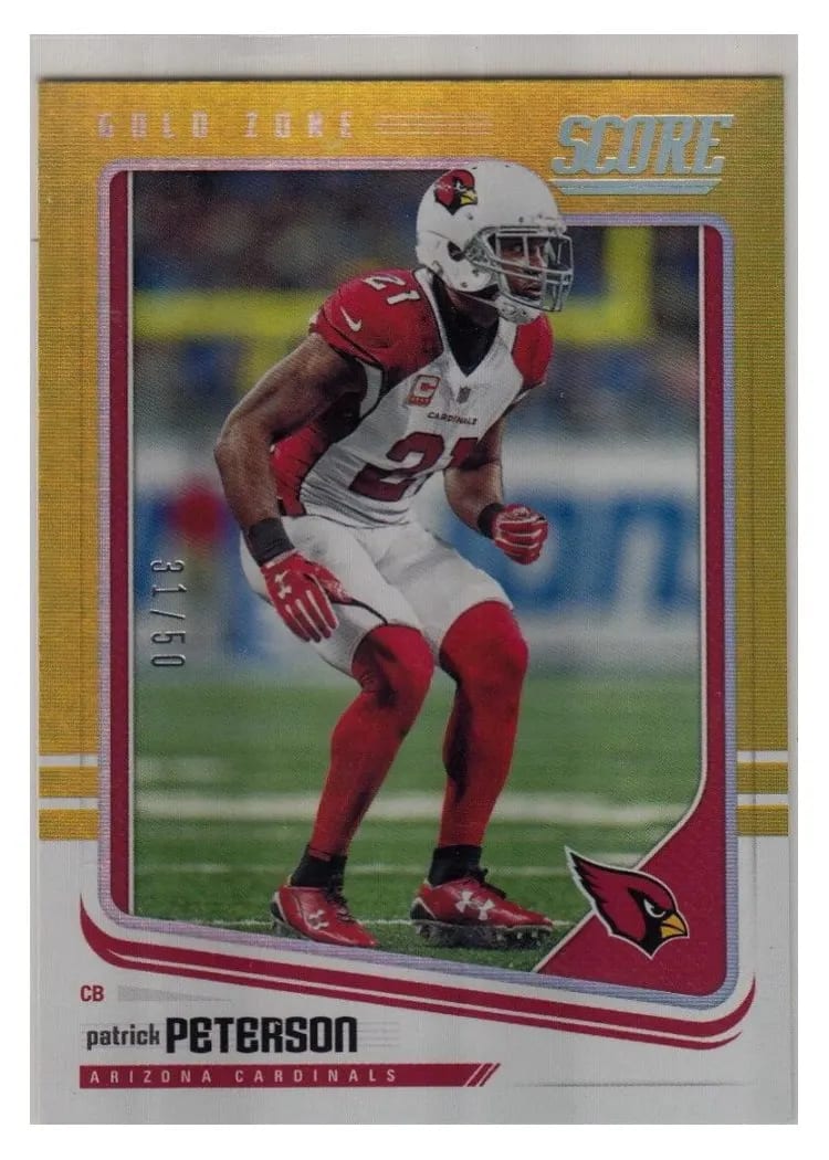 2018 Score Base Set Patrick Peterson #7 card