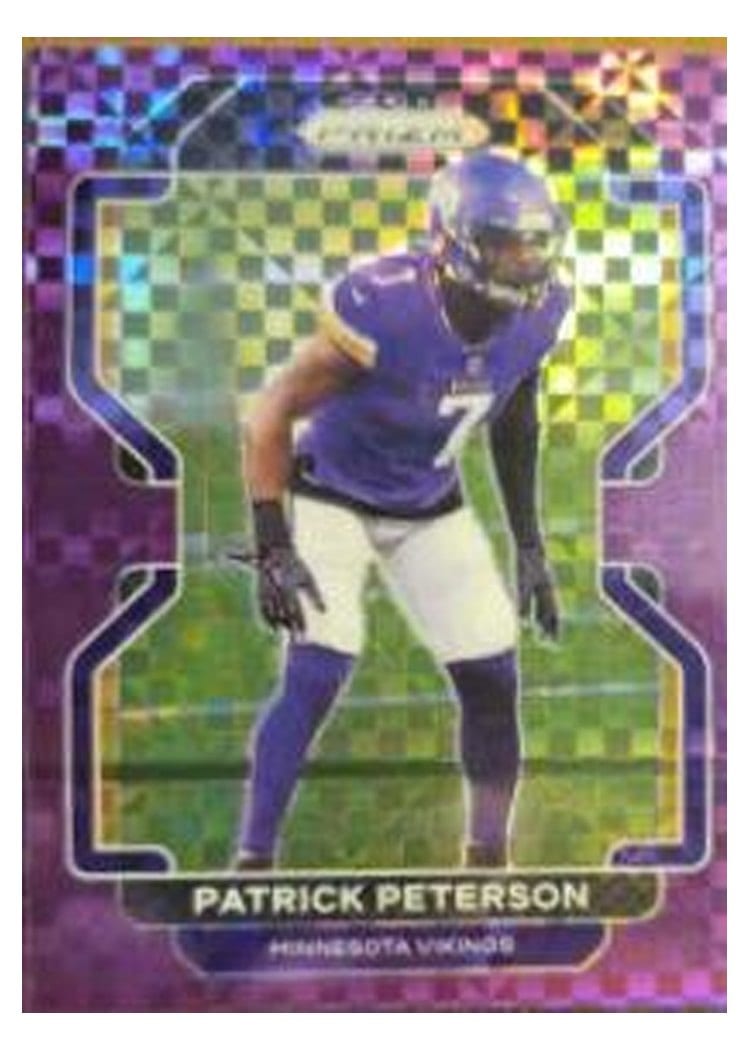 2021 Panini Prizm Base Set Patrick Peterson #132 card