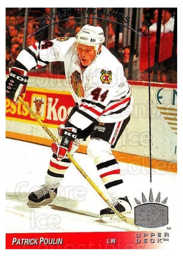 1993 Upper Deck SP Patrick Poulin #30 card