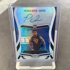 2020 Panini Certified Rookie Signatures Patrick Queen #RS-PQ card