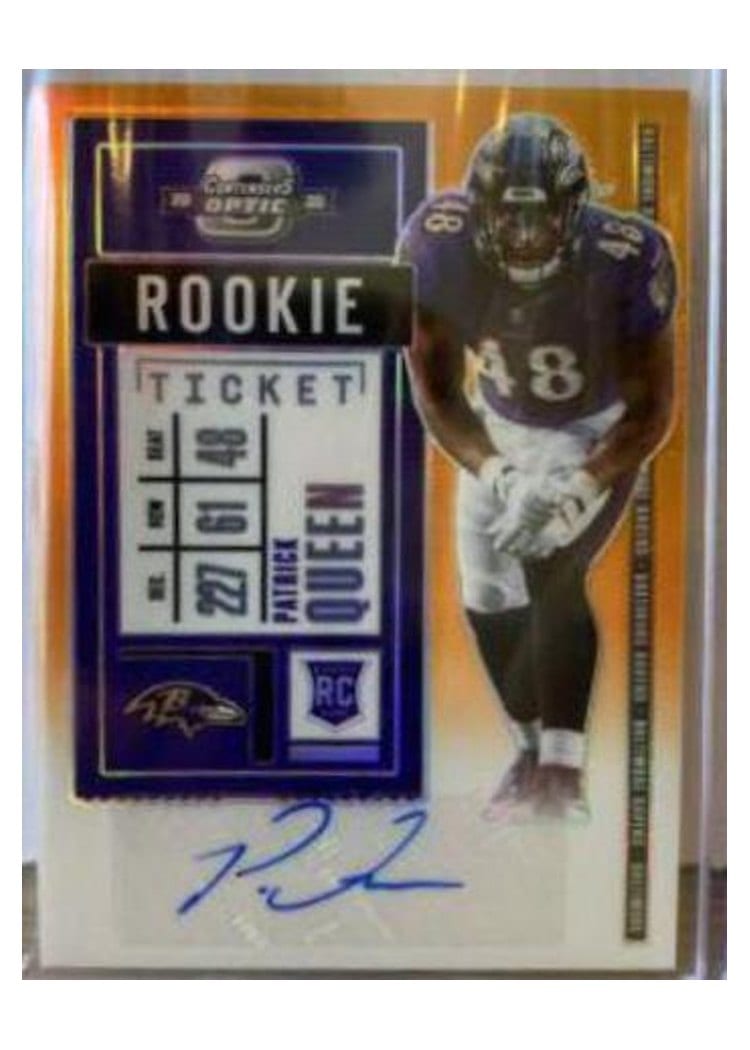 2020 Panini Contenders Optic Base Set Patrick Queen #151 card
