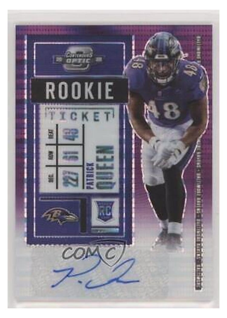 2020 Panini Contenders Optic Base Set Patrick Queen #151 card