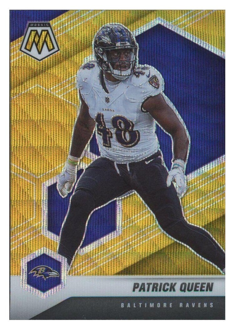 2021 Panini Mosaic Base Set Patrick Queen #23 card