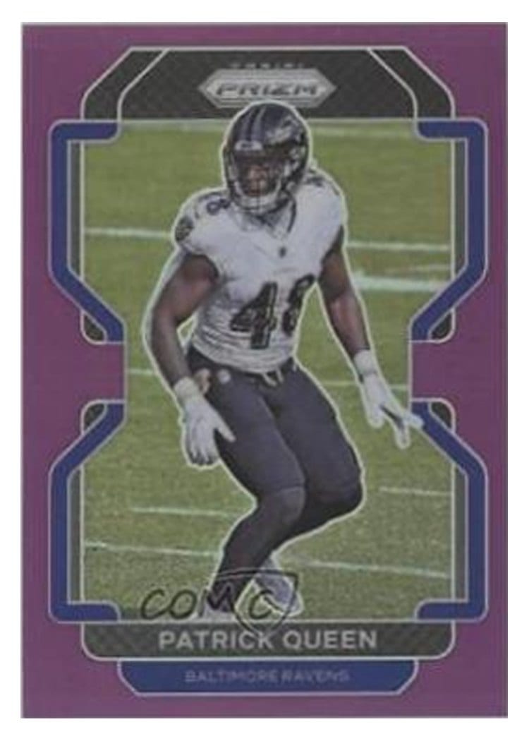 2021 Panini Prizm Base Set Patrick Queen #285 card
