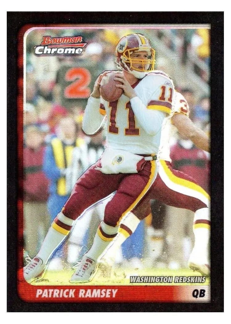 2003 Bowman Chrome Patrick Ramsey #41 card
