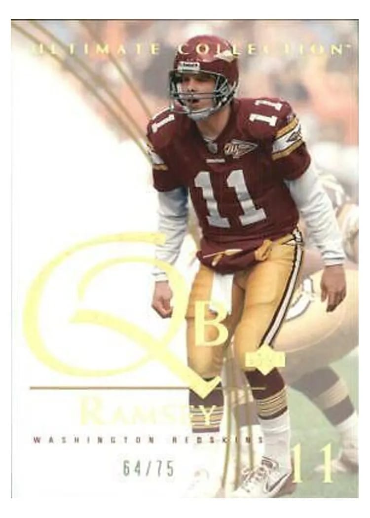 2003 Ultimate Collection Patrick Ramsey Gold #40 card