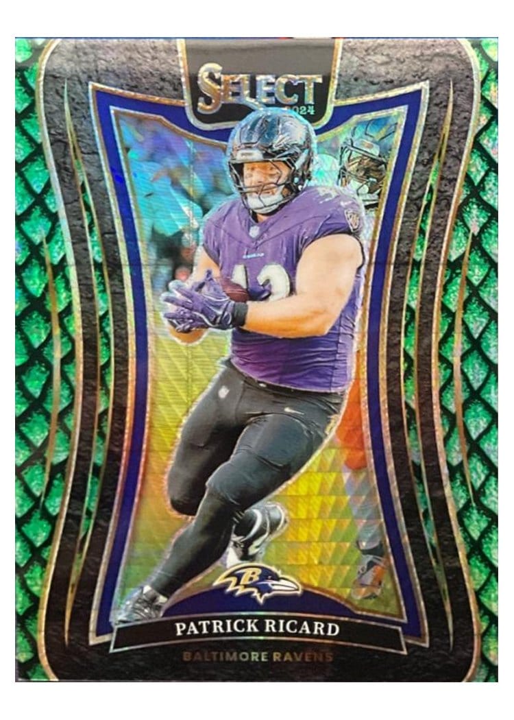 2024 Panini Select Base Set Patrick Ricard Dragon Scale Prizm #368 card