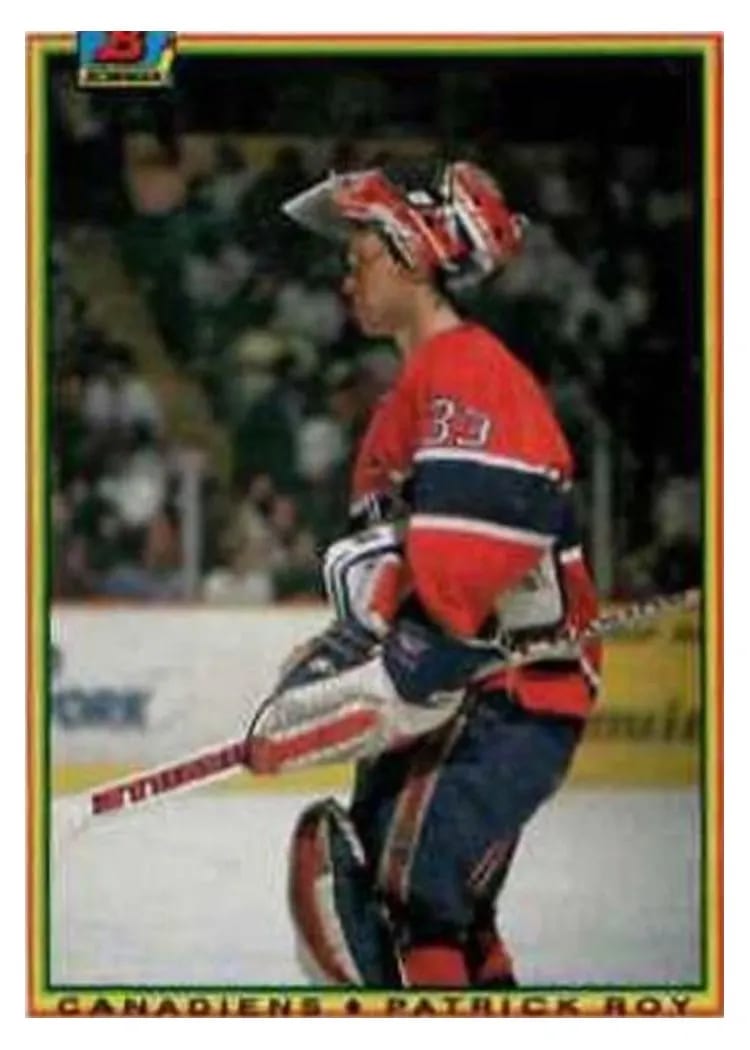 1990 Bowman Patrick Roy #50 card