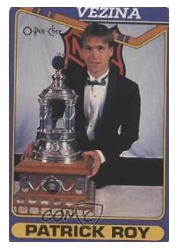 1990 O-Pee-Chee Patrick Roy #512 card