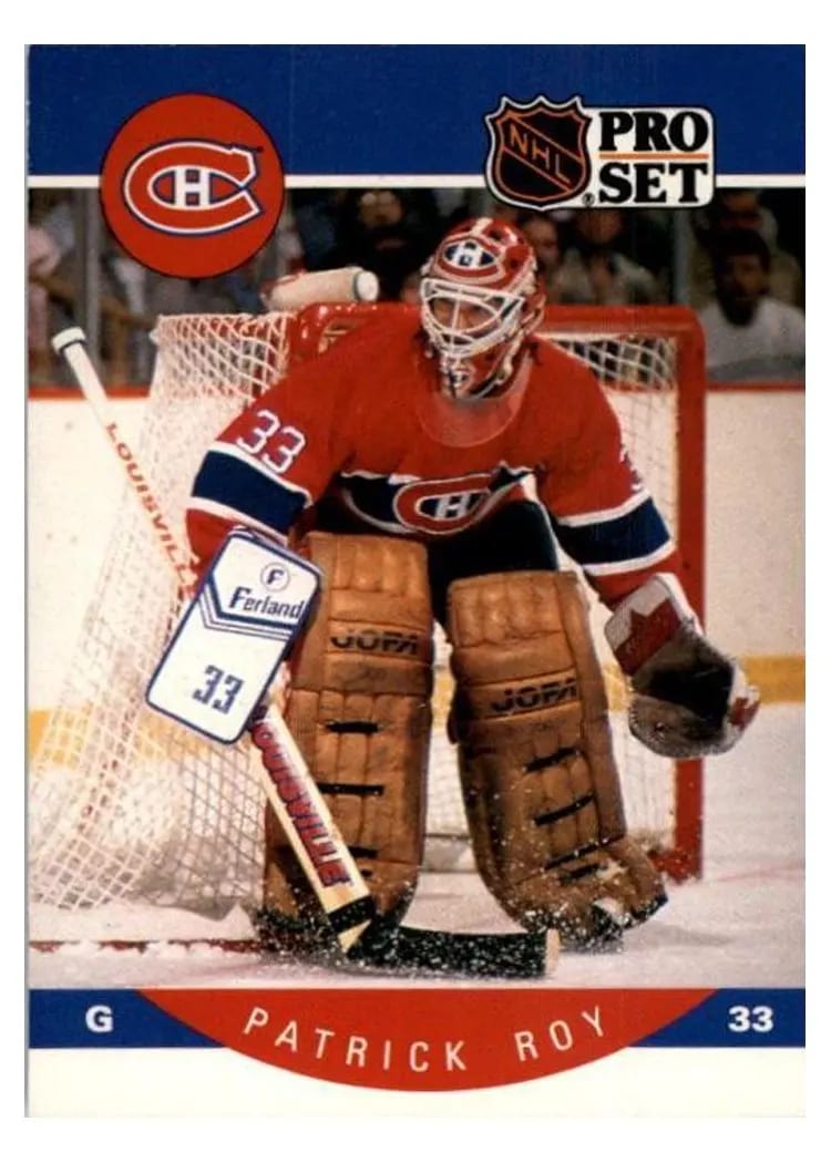1990 Pro Set Patrick Roy #157 card
