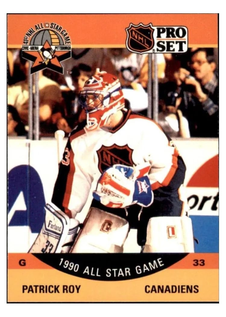 1990 Pro Set Patrick Roy #359 card