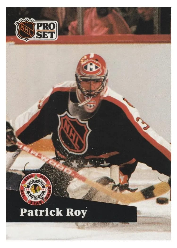 1991 Pro Set Patrick Roy #304 card