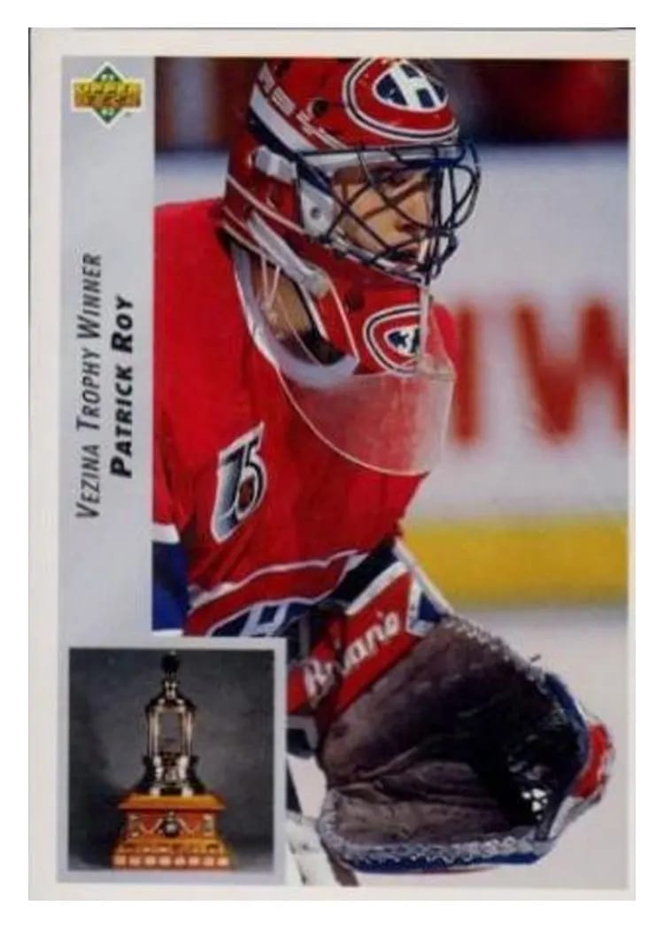 1992 Upper Deck Patrick Roy #438 card