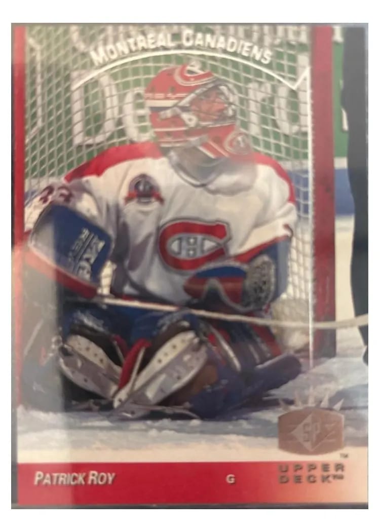 1993 Upper Deck SP Patrick Roy #81 card